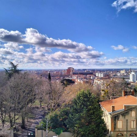 Charmant Logement, Vue Sur Toulouse 1 Min Du Metro Exterior foto